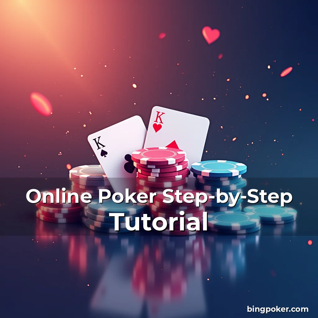 Read more about the article Online Poker Step-by-Step Tutorial