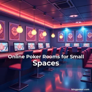 Artistic representation for Online Poker Rooms for Small Spaces