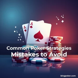 Read more about the article Common Poker Strategies Mistakes to Avoid