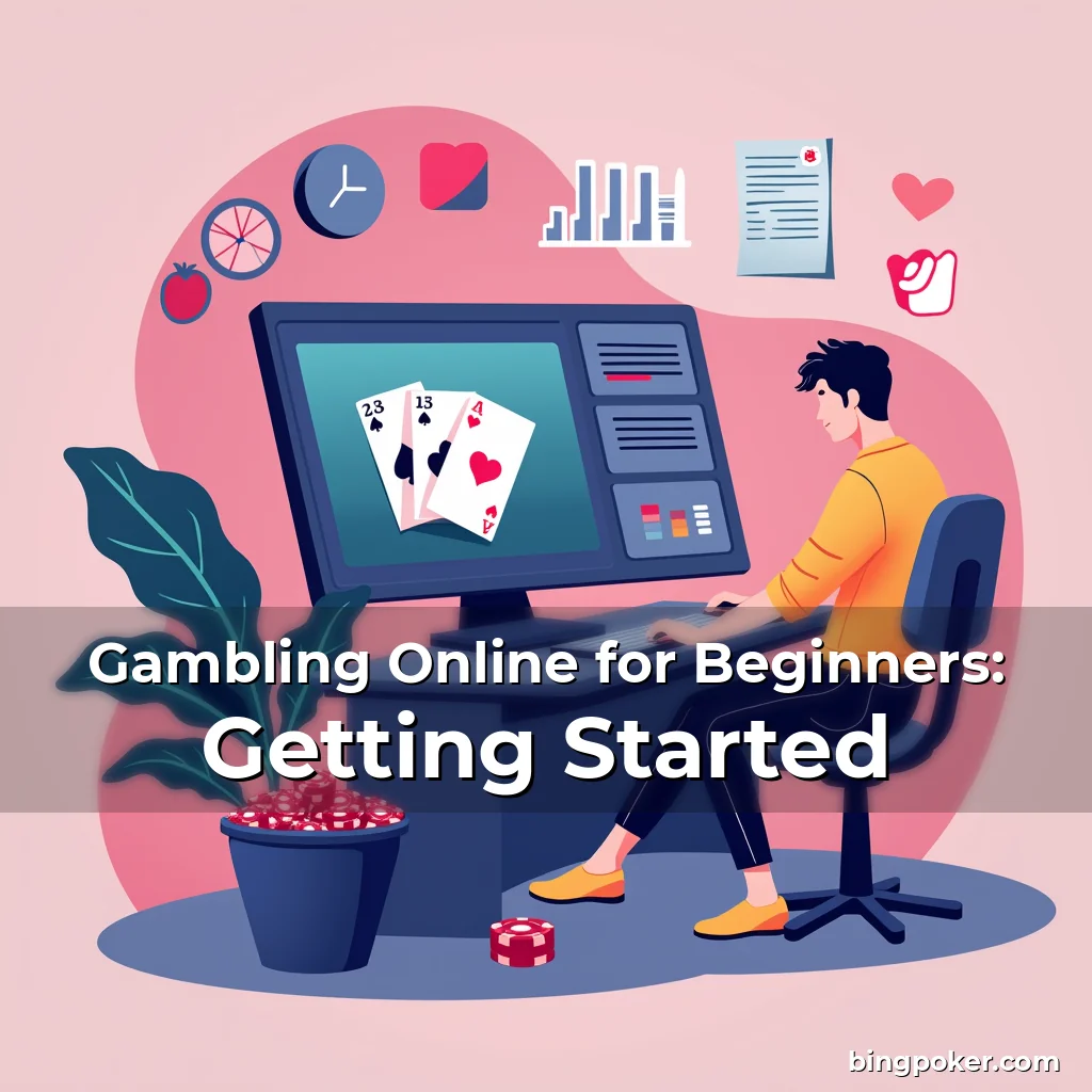 Read more about the article Gambling Online for Beginners: Getting Started
