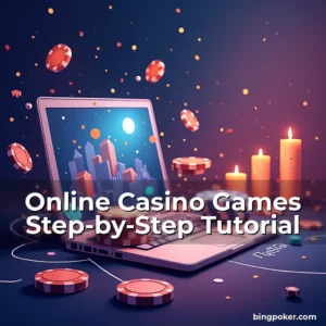 Artistic representation for Online Casino Games Step-by-Step Tutorial