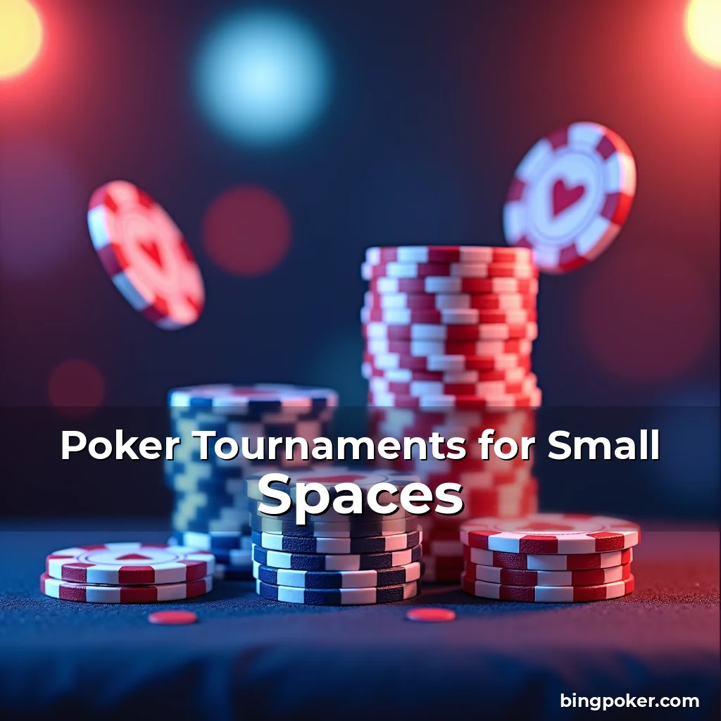 Read more about the article Poker Tournaments for Small Spaces