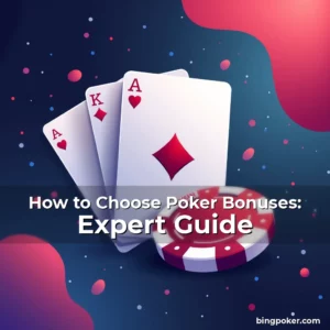 Artistic representation for How to Choose Poker Bonuses: Expert Guide