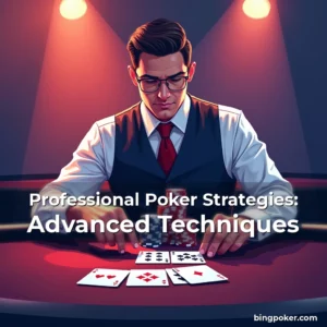 Read more about the article Professional Poker Strategies: Advanced Techniques