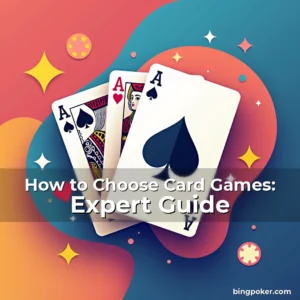 Artistic representation for How to Choose Card Games: Expert Guide