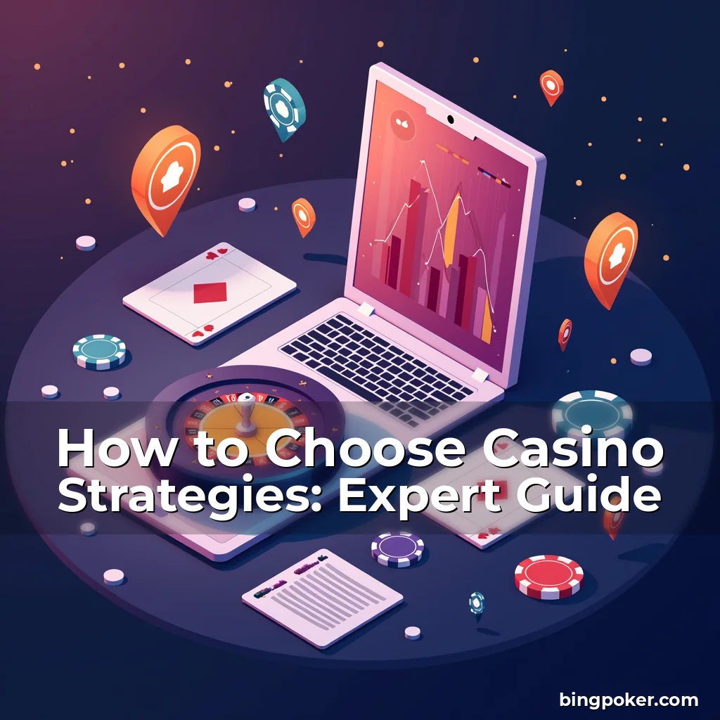 Artistic representation for How to Choose Casino Strategies: Expert Guide