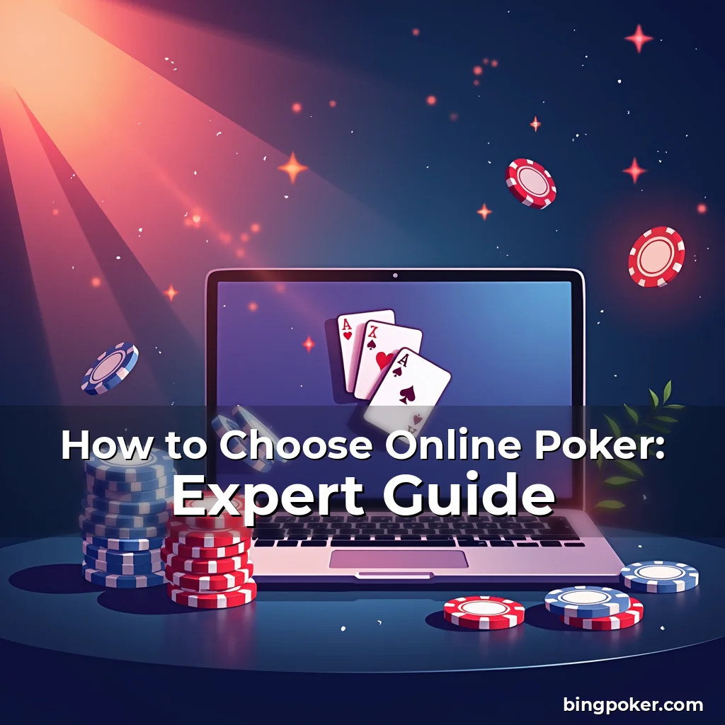 Read more about the article How to Choose Online Poker: Expert Guide