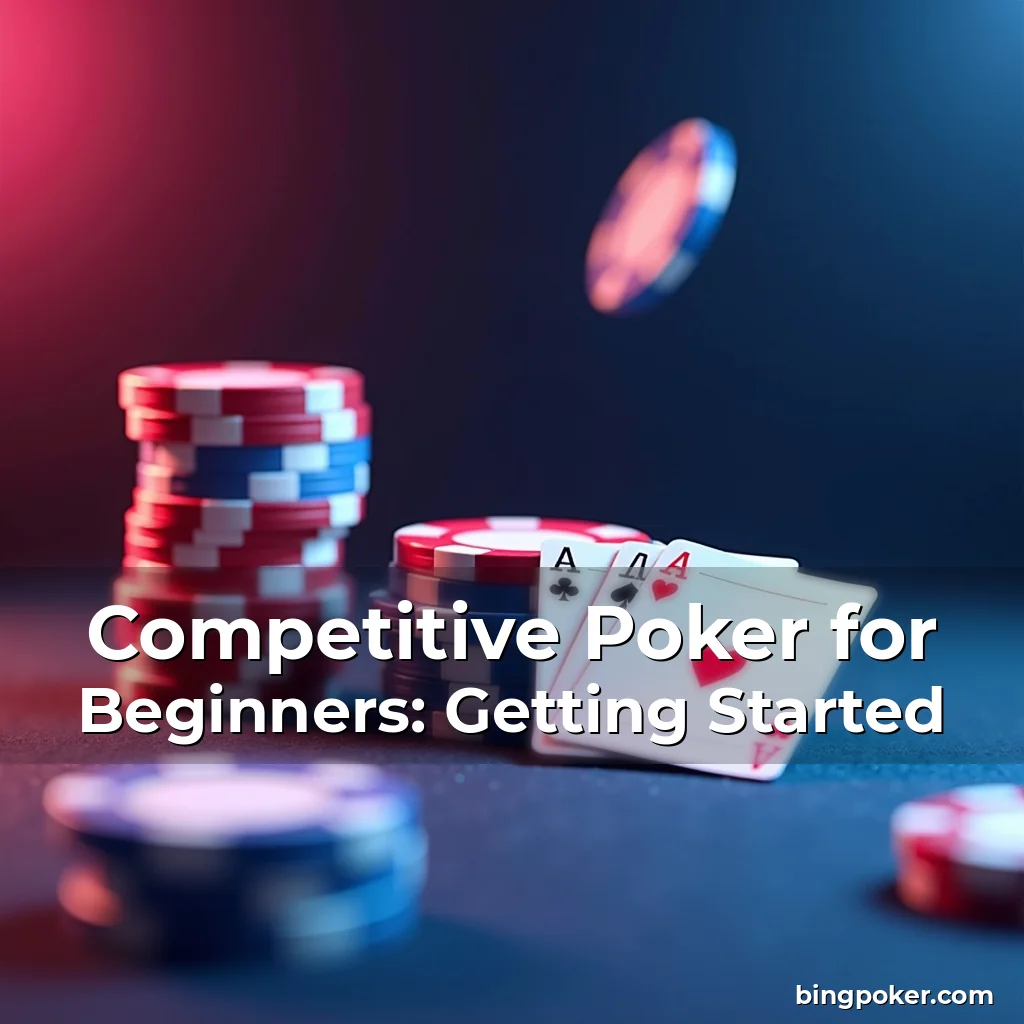 Artistic representation for Competitive Poker for Beginners: Getting Started