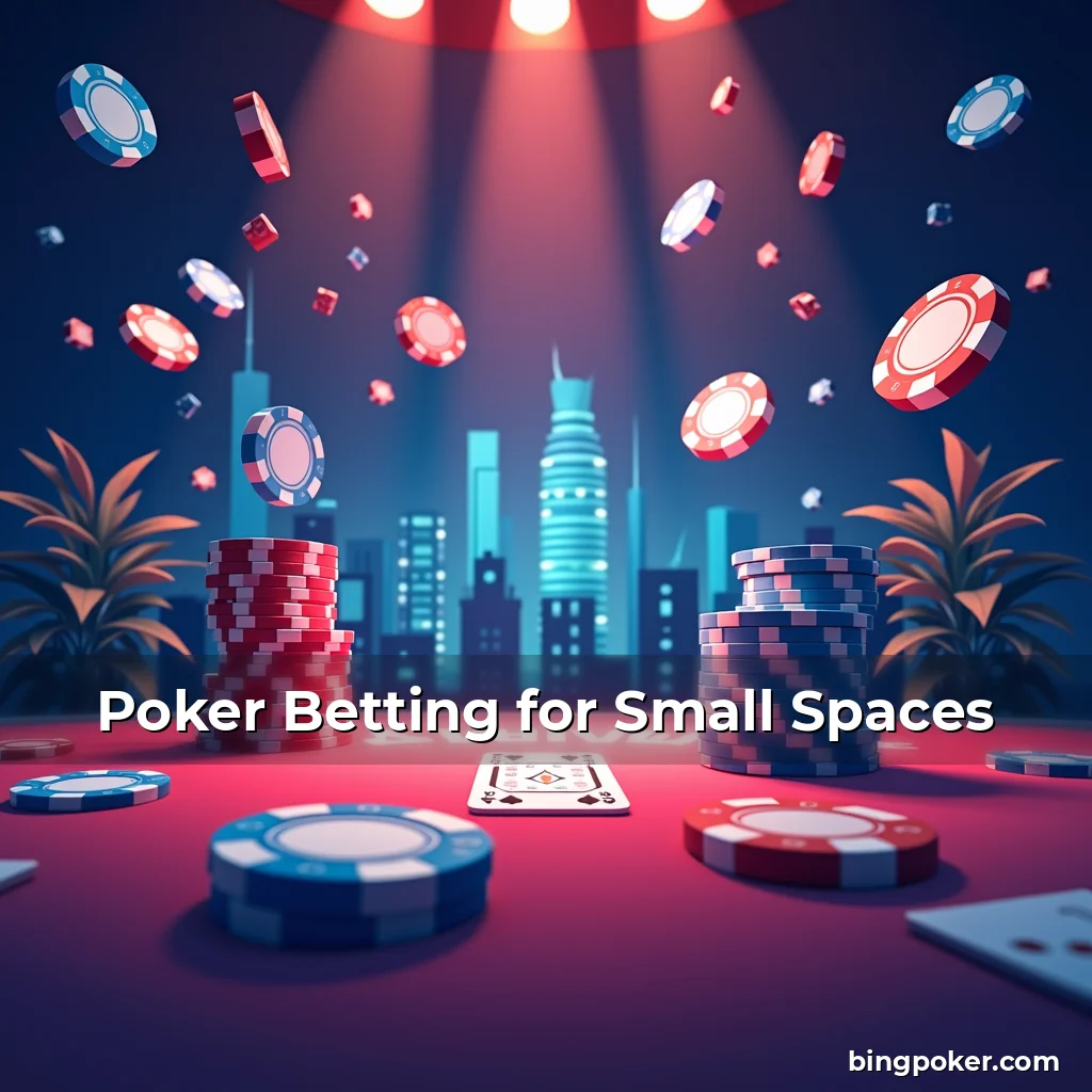 Read more about the article Poker Betting for Small Spaces