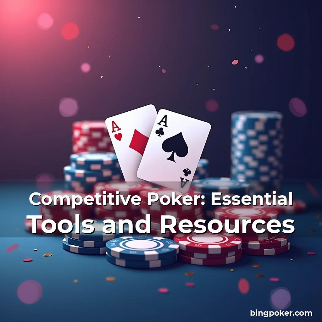 Artistic representation for Competitive Poker: Essential Tools and Resources