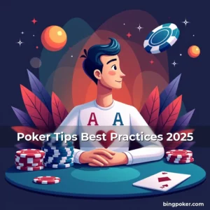 Artistic representation for Poker Tips Best Practices 2025