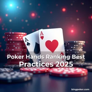 Artistic representation for Poker Hands Ranking Best Practices 2025