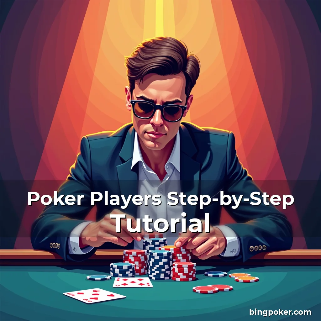 Artistic representation for Poker Players Step-by-Step Tutorial