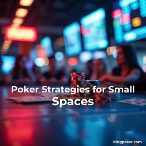 Artistic representation for Poker Strategies for Small Spaces