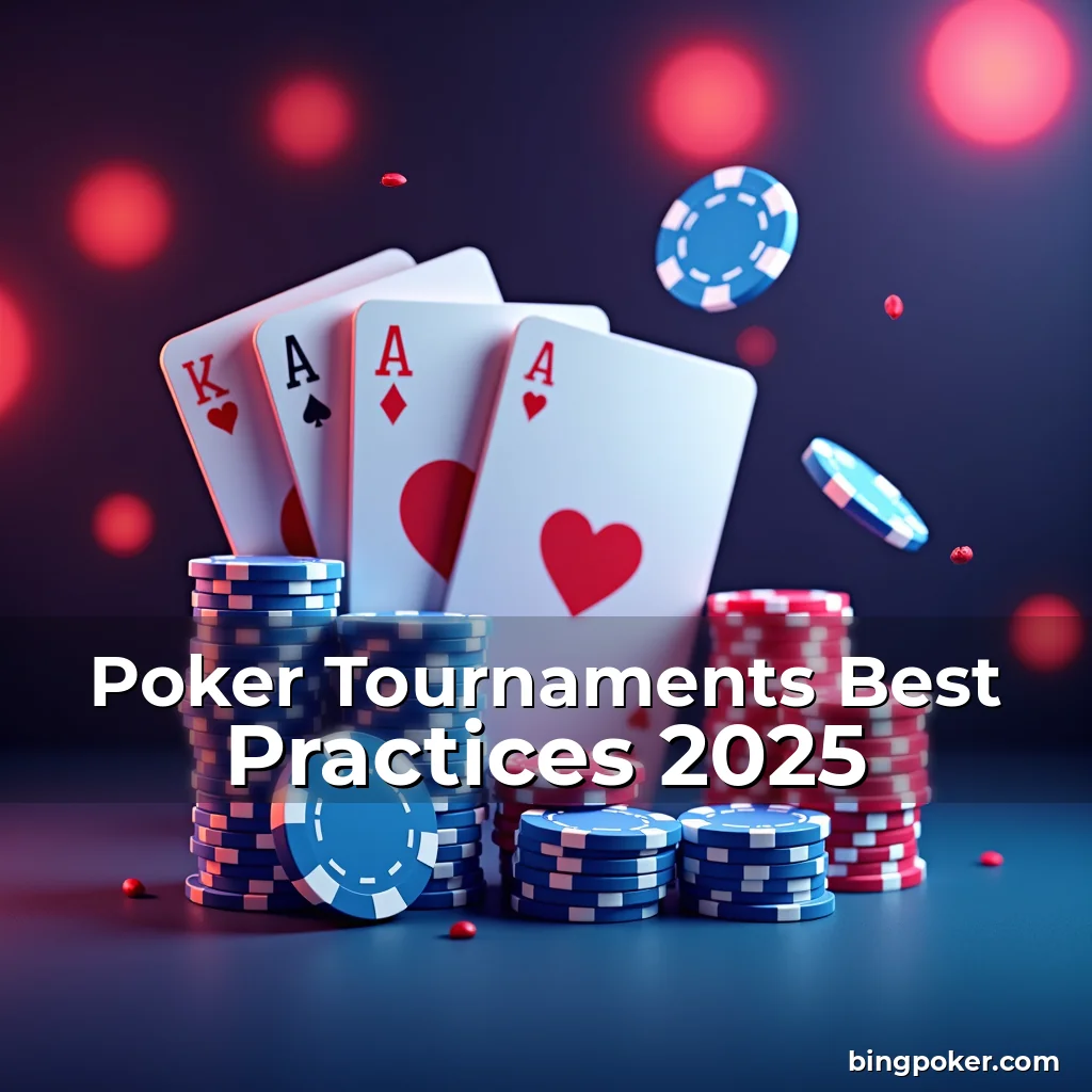 Read more about the article Poker Tournaments Best Practices 2025