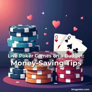 Artistic representation for Live Poker Games on a Budget: Money-Saving Tips