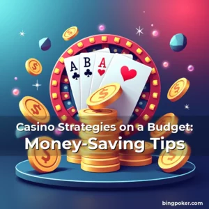 Artistic representation for Casino Strategies on a Budget: Money-Saving Tips