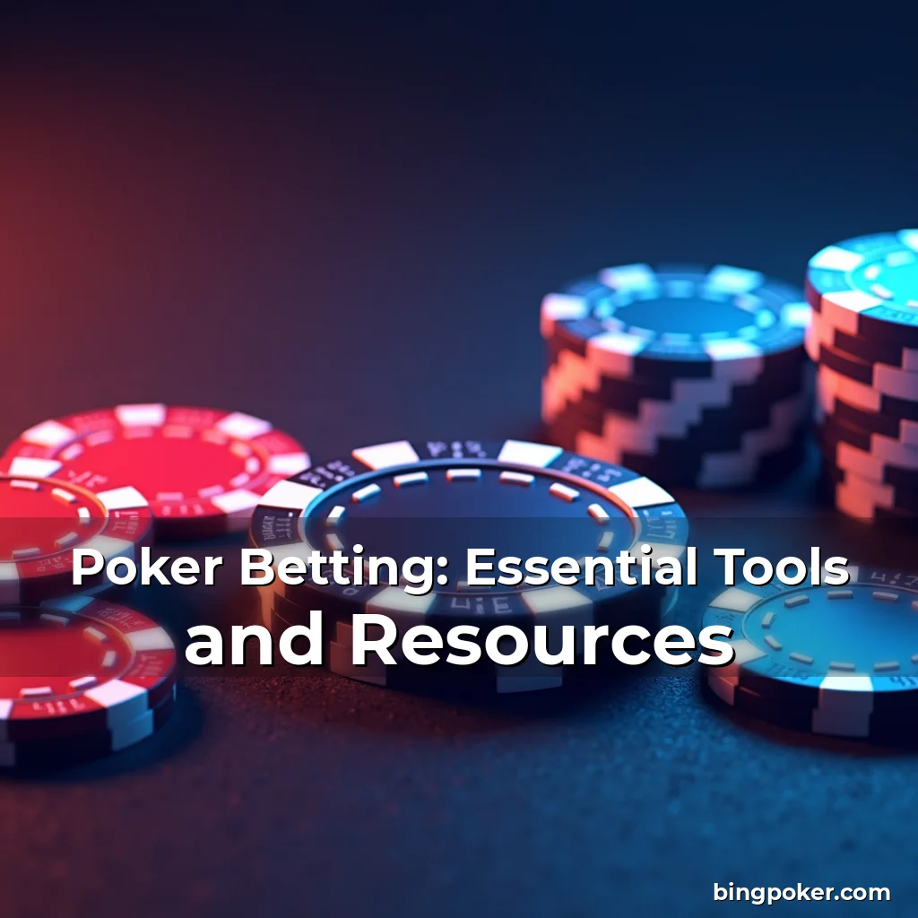 Read more about the article Poker Betting: Essential Tools and Resources