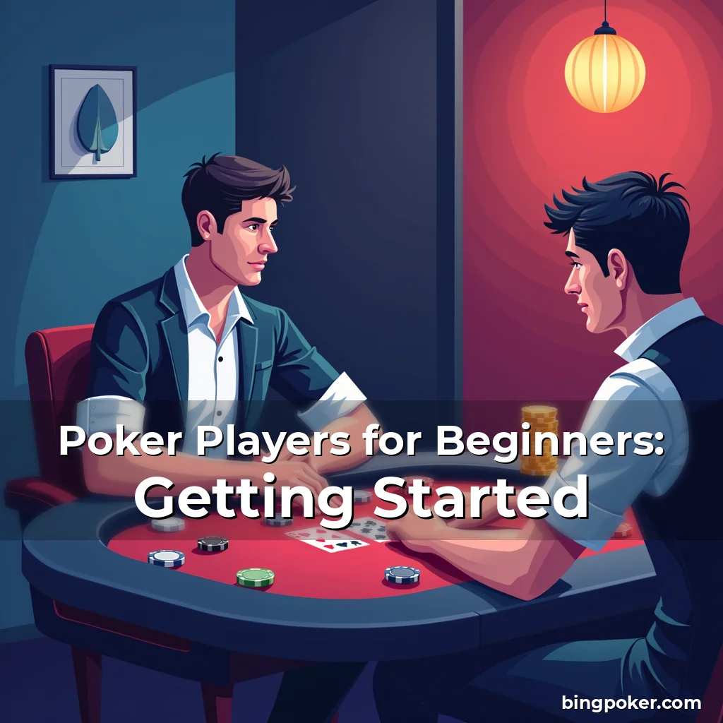 Artistic representation for Poker Players for Beginners: Getting Started