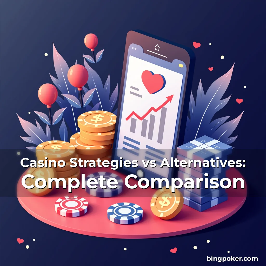 Artistic representation for Casino Strategies vs Alternatives: Complete Comparison