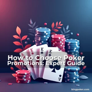Artistic representation for How to Choose Poker Promotions: Expert Guide